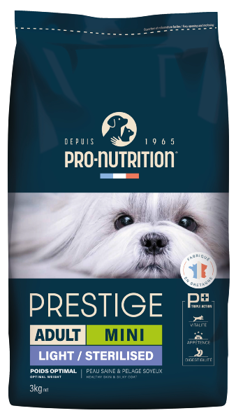 PRESTIGE LIGHT STERILIZED MINI - 3 kg