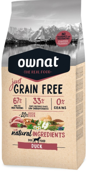 OWNAT JUST GF DUCK 14KG