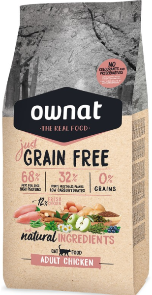 OWNAT JUST GF ADULT CHICKEN 14KG