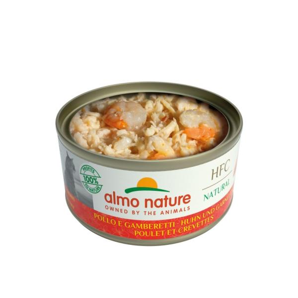HFC POULET CREVETTE 70G