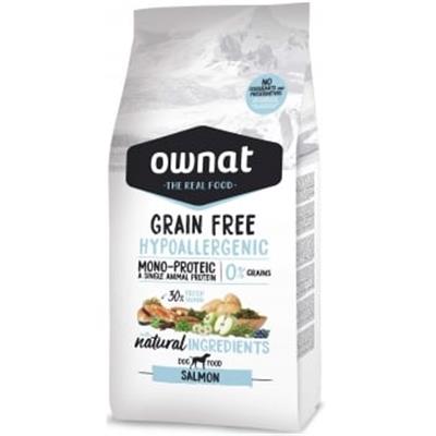 OWNAT GRAIN FREE HYPOALLERGENIC SALMON - 12 kg