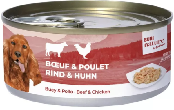 BUBI NATURE BOEUF POULET 150G