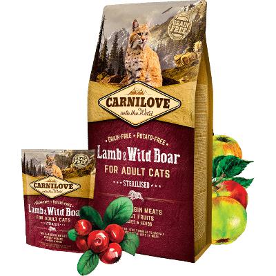 CARNILOVE LAMB & WILD BOAR