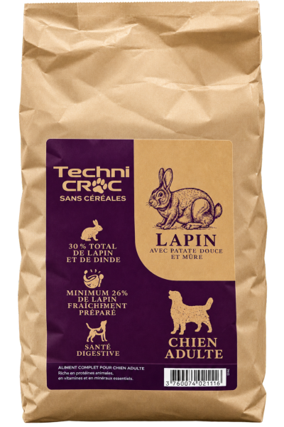 TC SANS CEREALES CHIEN LAPIN 2KG