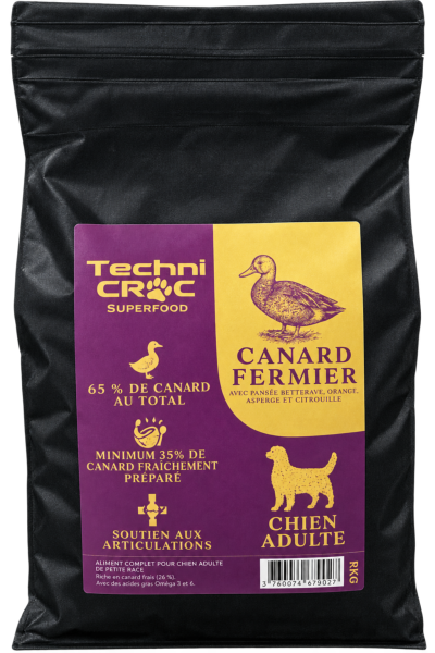 TC SUPERFOOD CHIEN CANARD 2KG