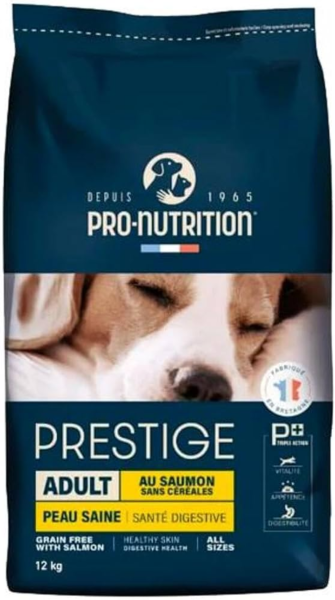 PRESTIGE ADULT SS CEREAL + SAUMON - 12 kg