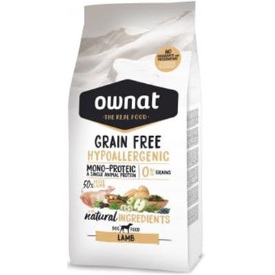 OWNAT GRAIN FREE HYPOALLERGENIC LAMB - 12 kg