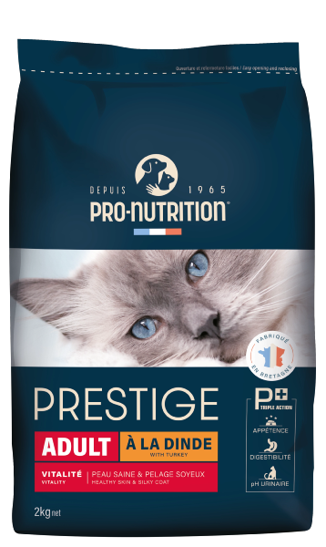 PRESTIGE Chat Dinde - 2 kg