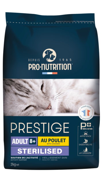 PRESTIGE Chat 8+ stérilisé - 2 kg