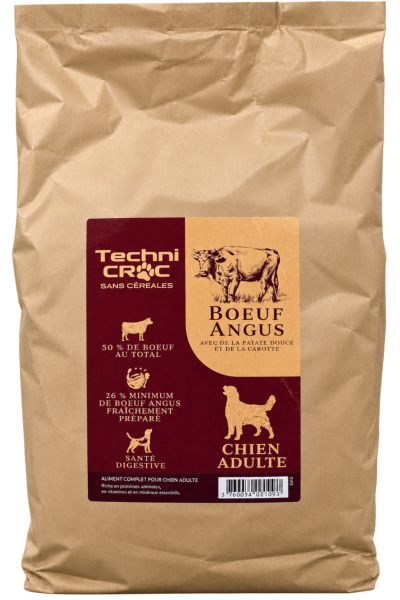 TC SANS CEREALES CHIEN BOEUF ANGUS 12KG