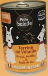 PB TERRINE VOLAILLE PANAIS AIRELLES 400G 