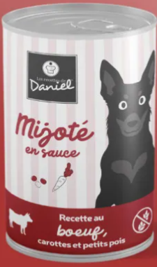 MIJOTE BOEUF CAROTTES ET PETITS POIS 400G Les Recettes de Daniel