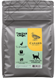 TC CHAT STERILISE CANARD / SARDINE 300G