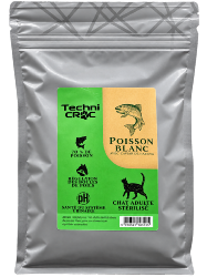 TC CHAT STERILISE POISSON BLANC 300G