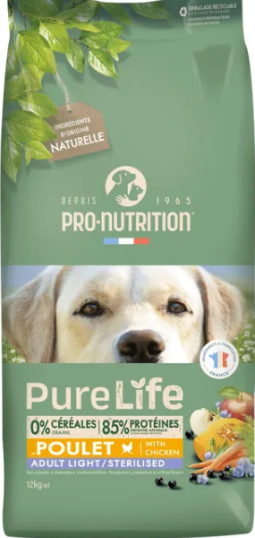 PURE LIFE LIGHT and/or STERILIZED - 12 kg