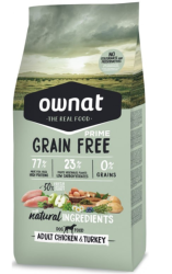 OWNAT GRAIN FREE PRIME ADULT - 12 kg