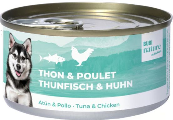 BUBI NATURE THON POULET 70G