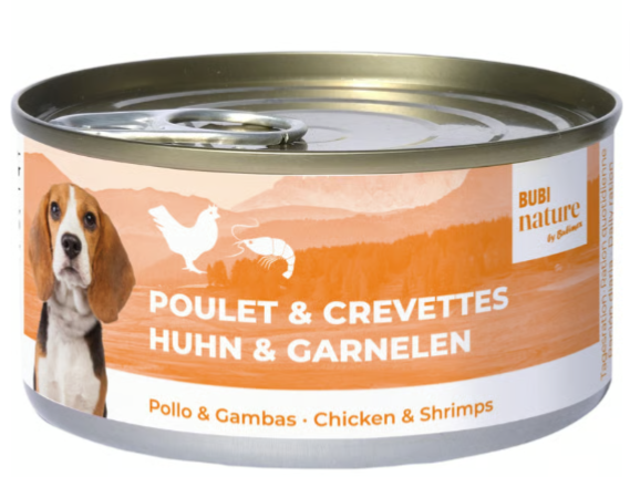 BUBI NATURE POULET CREVETTE 70G
