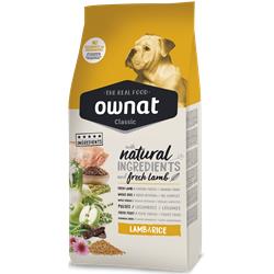 OWNAT CLASSIC LAMB & RICE - 20 kg